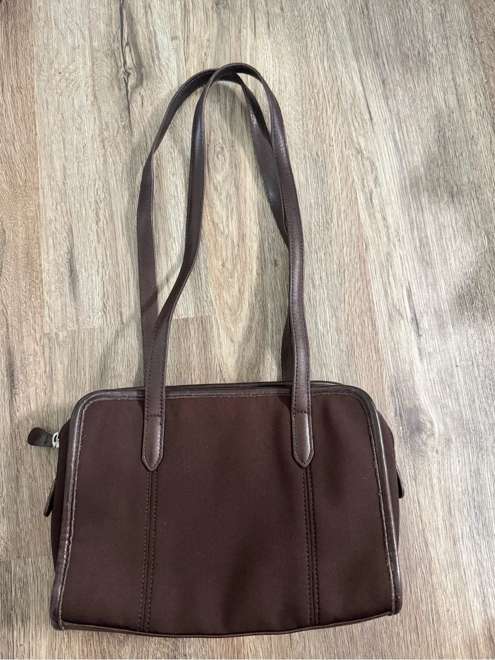 Coach bag neoprene brown